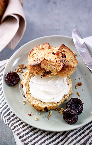 Prune Nut Seed Sweet Breakfast Rolls